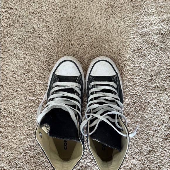 Black High Top Converse - Picture 5 of 7